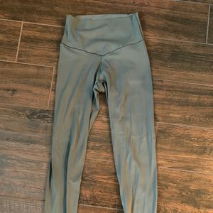 Aerie full length legging, size s, sage color